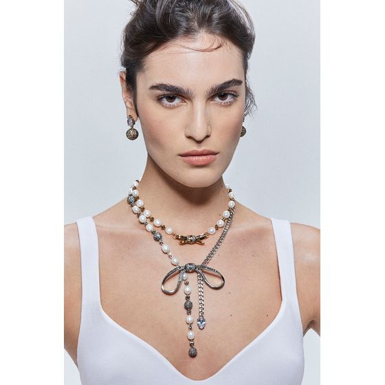 Brinco Midi Laco Ouro Vintage
